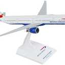 Daron Skymarks British Airways 777-300ER 1/200 with Gear Model Kit , White, Pack Of 4