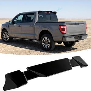 Rear Roof Cab Spoiler Visor Wing Fit for Ford F150 F-150 Lightning 2021-2026 Accessories King Ranch/Lariat/Limited/Platinum/Raptor/STX/Tremor/XL/XLT Sport Style Top Lip Exterior Parts