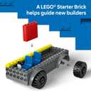 LEGO City Fire Ladder Truck Toddler Toy - Fire Truck Toy with 2 Firefighter Minifigures, Digital Guide for Boys and Girls, Ages 4+ - Learning, Educational Toy for Preschool - 60463