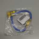 Charge Hose with Gauge, Air Conditioning Recharge Hose with 1/2 Can Tap Dispensing Valve Fit for Car