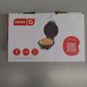DASH Mini Maker for Waffles and Griddle for Pancakes, Eggs and more (Aqua)