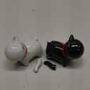 2 PCS Cat Toilet Bolt Caps Decorative, Cute Toilet Bolt Cover, Ceramic Toilet Screw Cover Caps, Universal Toilet Caps for Bottom of Toilet Easy Installation