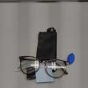 Gaoye Blue Light Blocking Glasses, Retro Round Eyewear Frame Anti Eyestrain Computer Glasses for Women Men (Tea Leopard/Transparent Lens)