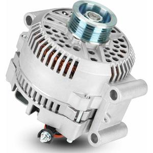 New Alternator 4.0L V6 Fit for 04-08 Explorer (04, From 12/05/2003), for 07-09 Ford Ranger/Mazda B4000, for 04-08 Explorer Sport Trac/Mercury Mountaineer, without Black Cover, AFD0165 5L2T-10300-AA