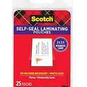Scotch Self-Seal Laminating Business Card Size 50pcs