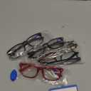 CCVOO Reading Glasses for Women/Men, Eyeglasses, Blue Light Readers for Women/Men, Computer Eye Glasses, Cheaters (2 Black/Turtle/Red/Dark Blue)