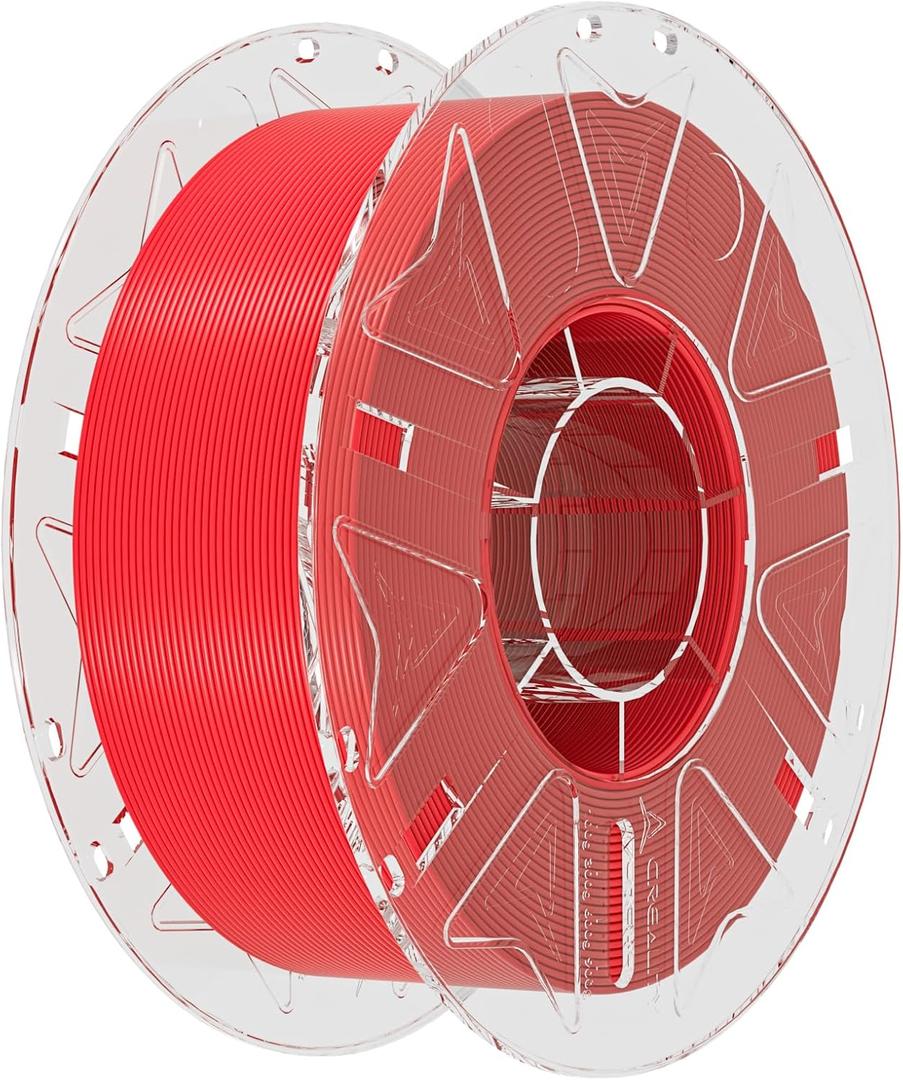 Creality PLA Filament 1.75mm for K2 Plus Combo, RFID 3D Printer Filament PLA for High Speed 30-600mm/s, 1kg(2.2lbs)/Spool Hyper PLA Filament Support CFS, Fits for Most 3D Printers (Red)