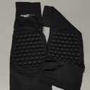 COOLOMG Basketball Knee Pads Youth Kids Adult Football Protective Padded Knee Compression Sleeves (Black, S)