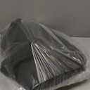 MIER Large Duffel Backpack Sports Gym Bag with Shoe Compartment, Heavy Duty and Water Resistant, Black, 90L