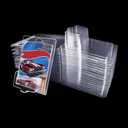 25-Pack Protector case for Hot Wheels -Clamshell Plastic Display Cases for 1:64 Scale Models, Crystal Clear UV-Resistant, Dust-Proof & Scratch-Resistant Plastic Storage Case with Secure Seal