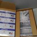 Recessed Toilet Paper Holder, 304 Stainless Steel Bathroom Toilet Paper Holder with Storage, in Wall Tissue Toilet Roll Holder, Brushed Nickel