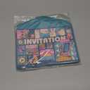12Pcs 80s and 90s Themed Party Decoration Include Invitation Cards With Envelopes and Stickers 80s and 90s Themed Party Supplies