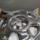 17 Inch Wheel Skins for 2007-2011 Honda CR-V LX, Fits OEM Steel Wheel #42700-SWA-A01 / #42700-SWA-305 / #42700-SWA-601, Chrome Silver Snap-On Wheel Covers 4-Pack