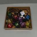 Multicolor - Decorative String Lights Plug in with 10 Bulbs Connectable, Indoor Outdoor Patio Lights for Party Wedding Bedroom Bistro Cottagecore Decor