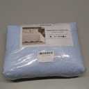 Auemtyn Twin/Twin XL Size Quilt Set, Soft Lightweight Light Blue Bedspread, Reversible Microfiber Bed Coverlet for All Seasons (Heart Pattern, 1 Quilt, 1 Pillow Sham)