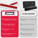 The Handless Handle  Hands-Free Garbage Drawer Foot Pull Handle, Touchless Opener for Drawers, Bins, & Cabinets (White, 1 Pack)