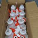 10 Packs 32oz Empty Spray Bottles Plastic Heavy Duty Refillable Spray Bottles with Adjustable Nozzle and Measurements for All Purpose Cleaning Solutions
