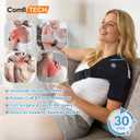 ComfiTECH Dual-Gel Shoulder Ice Pack Wrap with 30-Min Cooling for Muscle Comfort, Adjustable Rotator Cuff Shoulder Brace for Surgery Recovery, Flexible Cold Compression Sleeve for Baseball & Tennis, L