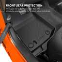 JOYTUTUS Floor Mats Compatible with Gladiator JT 4-Door 2020-2026 (Not for 2-Door), All Weather Protection Floor Mats, Floor Liners Front & Rear Complete Set, Custom Fit