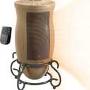 Lasko Designer Series Ceramic Space Heater-Features Oscillation, Remote, and Built-in Timer, Beige