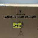 LANGXUN 2026 Upgrade Foam Machine for Party, 1200W High Power Foam Maker Cannon Bubble Machine, Outdoor Summer Pool Party Water Toys for Birthdays Hoilday Celebrations and Backyard Events