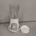 Mueller Smoothie Blender for Smoothies - Personal Blender for Shakes, Frozen Drinks, Baby Food & More, 15oz Travel Cup and Lid, Durable Stainless Steel Blades for Powerful Blending Performance, White