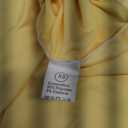 Women’s Yellow Off Shoulder Maxi Dress, Elegant Bodycon Long Evening Dress with Draped Neckline, Size XS 