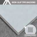 COSY HOMEER Door Mat 24x36,Absorbent Dirt Trapper Entryway Rugs,Non-Slip Welcome Mat,Washable Entry Rugs,Low Pile Doormat for Front Back Door,Wet Shoes & Paws,Grey