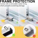 Window Locks,12 Sets Sliding Security Window Lock with Key for Vertical & Horizontal Sliding Windows & Sliding Doors, Adjustable Window Locks Security Window Stoppers for Patio Bedroom Home and Office