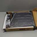 AX WABER Keyboard Tray Under Desk Pull Out with Extra Sturdy Adjustable C Clamp Mount System, 27.3 (32.5 inch Including Clamps) x 11 Inch Slide-Out Platform Computer Drawer for Typing, Black,AX01WB01