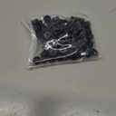 70-Pack Cable Railing Rubber Grommets, 6mm Drill Hole 4mm ID Eyelet Ring Gasket for Wiring, Wire Cable, Automotive, Metal Cable Railing Post, Car Grommet [Black]