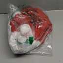 Callenbach 6Pcs Christmas Chair Covers for Dining Room Christmas Table Decoration Santa Hat Chair Back Cover for Xmas Restaurant Holiday Festival Party Decor