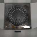 Filtered Shower Head with 5 Modes, HOPOPRO High Pressure Showerhead with Filter, 2-In-1 Fixed Showerhead Filter for Hard Water, Remove 99% Chlorine, Improves Skin Hair Condition (4 Inch Silver) (Chrome Polished)