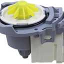 ApplianPar W10876537 Dishwasher Drain Pump Motor for Amana Whirlpool WDF130PAHS WDF330PAHB WDF331PAHB WDT705PAKZ WDT730PAHB Replaces W10724439, AP6004843, PS11738151