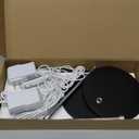 LORDEM Grow Light for Indoor Plant, Full Spectrum LED Plant Light, Height Adjustable Growing Lamp with Auto On/Off Timer 4H/8H/12H, 4 Dimmable Brightness, Ideal for Home Desk Plant Lighting, 2 Pack