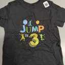 Let's Jump I'm 3 Year Old Birthday Jumping 3rd Birthday T-Shirt, Size: 3T
