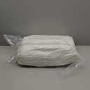 Serta Goose Feather Down Fiber Cotton Comforter Twin Size - 100% Cotton Duvet Insert - Hotel Luxury Hypoallergenic Bedding Comforter All Season Medium Warmth 68 x 90 Inch White