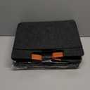 Peryiter 2 Pcs 12 Bottles Wine Carrier Tote 14.6 x 12.6 x 10.6 Inch Insulated Thermal Padded Wine Tote Bag Reusable Glasses Liquor Bottle Storage Collapsible Ratafia Travel Case for Party (Grey)