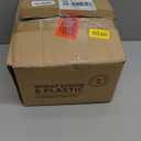 Teivio 16-Piece Kitchen Plastic Wheat Straw Dinnerware Set, Service for 4, Dinner Plates, Dessert Plate, Cereal Bowls, Cups, Unbreakable Plastic Outdoor Camping Dishes, Black