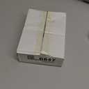 Woho Rose Gold Tealight Candle Holder Set of 6 for Valentines Day Decor, Glass Tea Lights Candle Holder for Wedding Party, Votive Candle Holders for Table Centerpiece