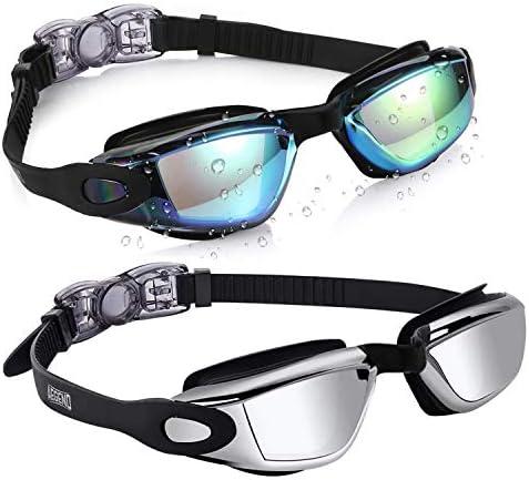 Aegend Kids Swim Goggles, Pack of 2 Swimming Goggles for Children Boys & Girls Age 3-14