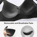 Baetty Jelly Strip Wireless Padded Seamless Bras for Women Full Coverage 5474 (XXL)