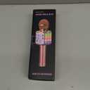 BlueFire 4 in 1 Karaoke Wireless Microphone with LED Lights, Portable Microphone for Kids, Great Gifts Toys for Kids, Girls, Boys and Adults (Black)