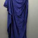 Memoriesea Women's Sexy One Shoulder High Split Cocktail Wedding Party Maxi Dress Size L