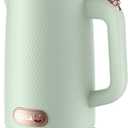 OLEGA Electric Kettle - 1500W Electric Tea Kettle 1.8L Stainless Steel Inner Electric Kettles for Boiling Water Auto Shut Off Boil-Dry Protection Electric Water Kettle for Coffee Tea Green