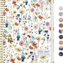 5 x Monthly Planner 2026-2027, Aesthetic 2 Year Months Planner Calendar, 24-Months from January 2026 - December 2027, 26-27 Monthly Calendar Planner, Perfect for School Office Home, 7" x 10" - Wildflowers