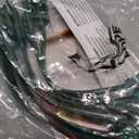 Command Garland Holder, Fireplace Mantle Garland Holder for Displaying Garlands, Wreaths, and Holiday Decor Without Leaving Damage, Holes, or Residue, Holds 2lbs, Green, 6 Pack