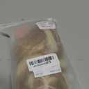 FELENDY Ponytail Extension Claw 18" 20" Curly Wavy Straight Clip in Hairpiece One Piece A Jaw Long Pony Tails for Women (Light Ginger Mix Bleach Blonde,Curly)