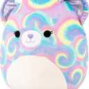 Squishmallows Original 12in Jonessa The Purple Psychedelic Tie-Dye Bear  Official Jazwares Plush (Medium-Sized)