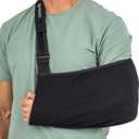 GoSports Arm Sling for Shoulder Injury, Elbow Injury, and Torn Rotator Cuff - Adjustable Shoulder Sling for Men & Women - Left & Right Arm Sling